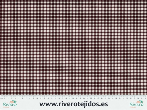 Tejido vichy 5mm. Ancho 280