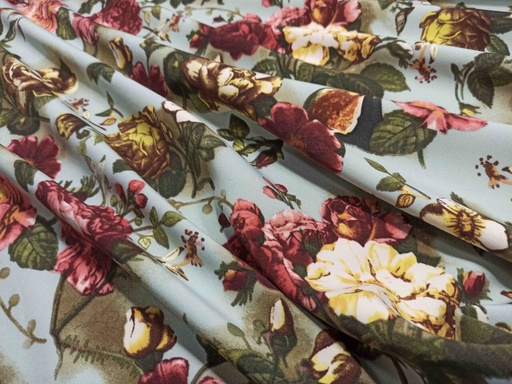 [12.9500] Bielástico estampado de flores