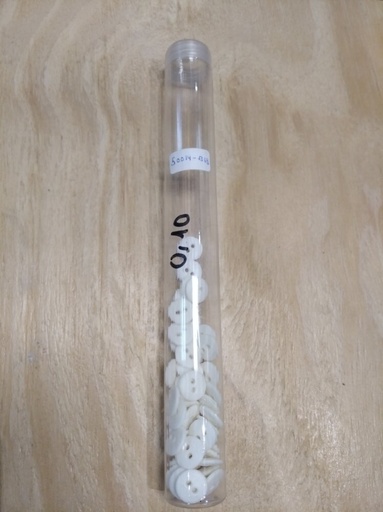 [0.1000] Botón Blanco T.18