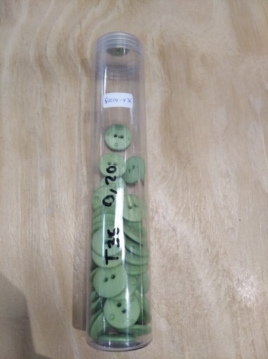 [0.2000] Botón Verde T.36