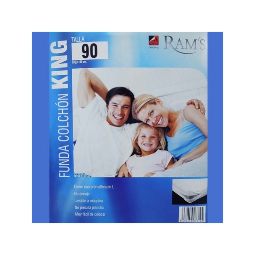 [0.0000] Funda de colchón Ram’s modelo King