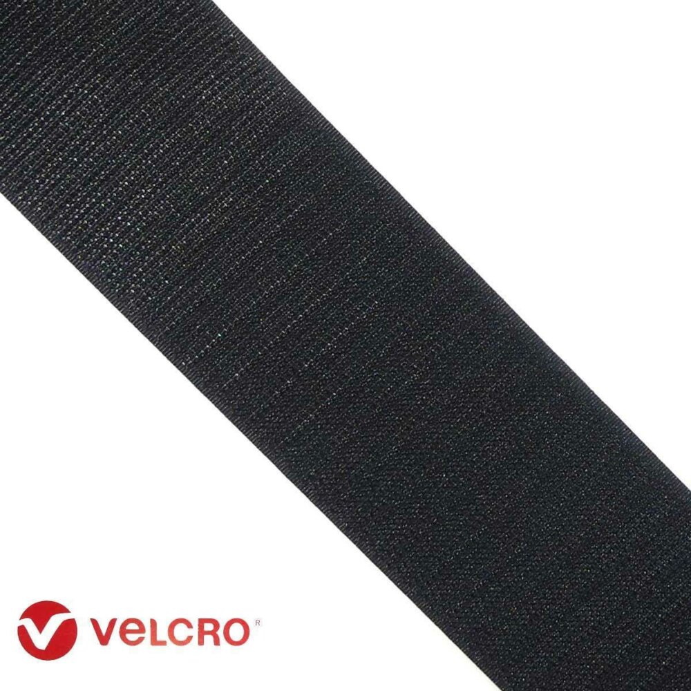 Velcro macho de coser 5cm negro - RIVERO Tejidos